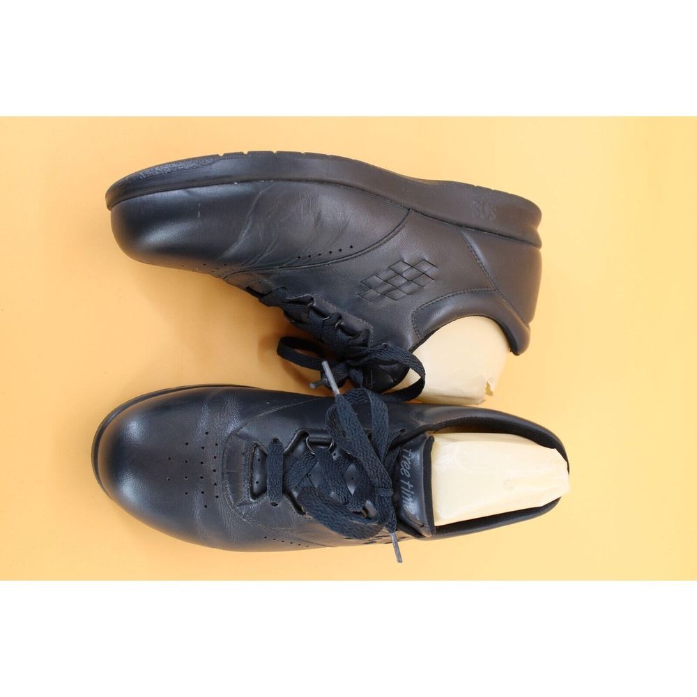 SAS Womens Free Time Walking Black Leather Shoes Sz 9 M US/ 39 EU Tripad Comfort